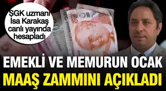 Emekli maaşlarına zam tahmini: Ocakta en az yüzde 8,5 artış bekleniyor