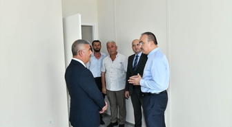 Vali Soytürk, Sağlamtaş Ortaokulu'nda İncelemelerde Bulundu