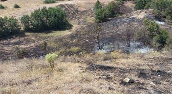 Yozgat'ta Anız Yangını Kontrol Altına Alındı