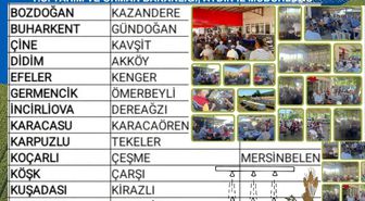 Aydın'da Cuma Buluşmaları ve Çiftçi Toplantıları Başlıyor