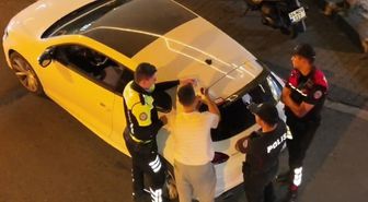 Başakşehir'de drone destekli trafik denetimi: 43 araca ceza