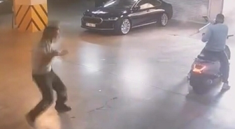 Çiğli Belediye Başkanı'na silahlı saldırı anbean kamerada