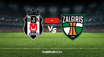 Beşiktaş Zalgiris maçı kaç kaç? MAÇ SONUCU! Beşiktaş Zalgiris golleri kim attı, canlı maç anlatımı!