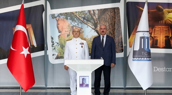Çanakkale Valisi Toraman, Tuğamiral Orak'ı Kabul Etti