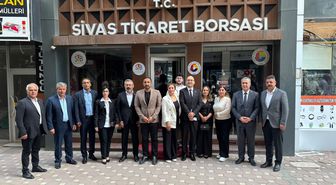 CHP heyeti Sivas'ta temaslarda bulundu