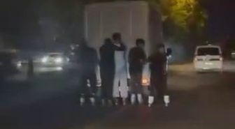 Patenli Gençlerin Pikaba Tutunma Anı Kamerada