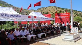 Şehit babasından 80 asker için anıt