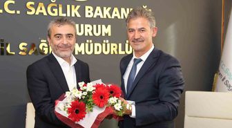 Erzurum İl Sağlık Müdürlüğü'nde Devir Teslim Töreni