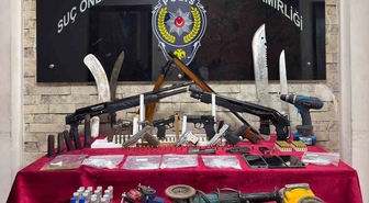 Gaziantep'te Silah ve Uyuşturucu Operasyonu: 2 Gözaltı