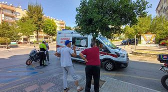 Efeler'de Motosiklet Kazası: 2 Yaralı