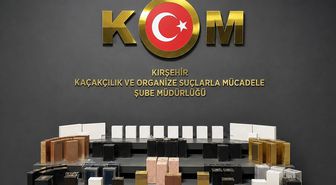 Kırşehir'de Kaçakçılık Operasyonu: 79 Parfüm ve Elektronik Eşya Ele Geçirildi