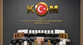 Kırşehir'de kaçak parfüm ve elektronik operasyonu