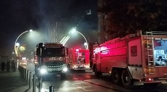 Gebze'de market yangını söndürüldü