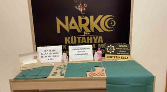 Kütahya'da Büyük Uyuşturucu Operasyonu: 56 Bin İçimlik Sentetik Kannabinoid Ele Geçirildi