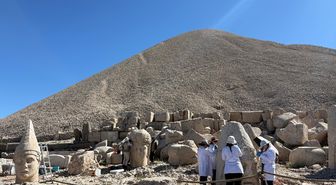 Nemrut Dağı'na Nanoteknolojik Koruma: 5 Yıllık Restorasyon Başladı