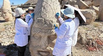 Nemrut'un Anıtsal Heykelleri Nanoteknolojiyle Korunuyor