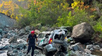 Osmaniye'de Uçuruma Yuvarlanan Otomobilde 1 Ölü, 1 Yaralı