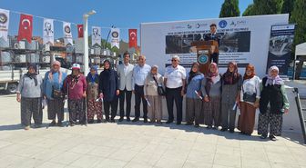Selendi'de 113 kadın üreticiye süt soğutma tankı desteği