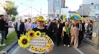 Tekirdağ'da '34. Ayçiçeği Festivali' başladı