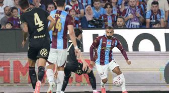 Trabzonspor ilk yarıda geriye düştü: 0-1