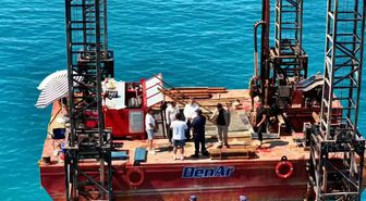Sinop'ta Kruvaziyer ve Yat Limanı Projesi'nde Sondaj Çalışmaları Denetlendi