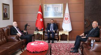 Zonguldak Valisi, Yeni BEUN Rektörünü Kabul Etti