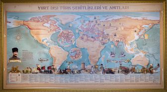 48 ülkedeki 172 Türk şehitliği ve anıtı özel bir çalışmayla haritalandı