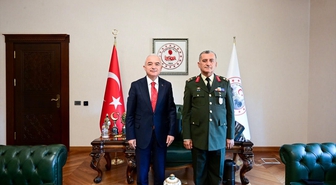 Tuğgeneral Köse'den Veda Ziyareti