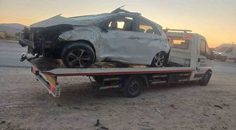 Elmadağ'da feci kaza: 1 ölü, 1 yaralı
