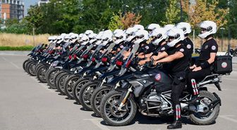 60 Motosikletli Polis Timi Sertifikalarını Aldı