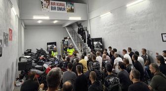 Çanakkale'de Motosiklet Denetimleri