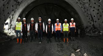 Çirişli Tüneli’nde kazı ve destek çalışmalarında yüzde 60, nihai beton çalışmalarında ise yüzde 49 seviyesine ulaşıldı