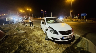 Diyarbakır'da İki Otomobil Çarpıştı: 7 Yaralı