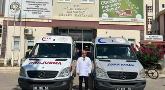 Manavgat'a 2 yeni nakil ambulansı