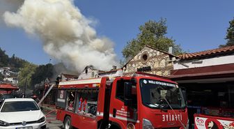 Fethiye'de restoranda çıkan yangın söndürüldü