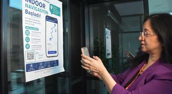 İzmir Şehir Hastanesi'nde İç Mekan Navigasyon Sistemi Devrede