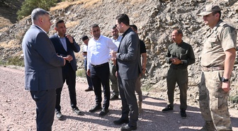 Kaymakam Öztürk, Horozdere Köyü'nü Ziyaret Etti