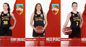 Melikgazi Kayseri Basketbol'dan 3 Oyuncuyla Yeni Sözleşme