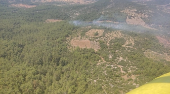 Muğla'da Orman Yangını Kontrol Altına Alındı
