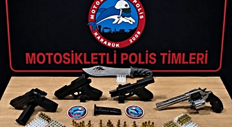 Karabük'te Silah Operasyonu: Ruhsatsız Tabanca ve Fişekler Ele Geçirildi