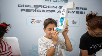 TEKNOFEST Mavi Vatan'da Çocuklar Bilim Atölyelerinde