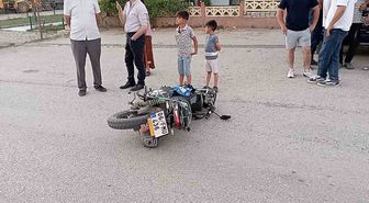Tokat'ta Motosiklet ile Otomobil Çarpıştı: 1 Yaralı