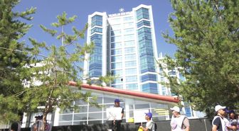 Doruk Madencilik işçileri hakları için eylemde