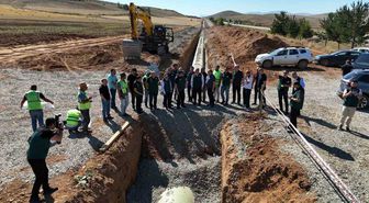 DSİ Genel Müdür Yardımcısı Ekinci, Kırklartepe Barajı Sulama İnşaatını Yerinde İnceledi