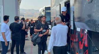 Beşiktaş, Alanya'ya geldi