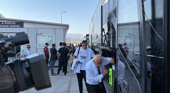 Beşiktaş Alanya'ya geldi, taraftar coşkusu