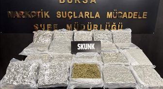 Bursa'da 45 kg Esrar Operasyonu: 1 Tutuklama