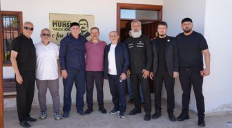 Çeçen Heyeti Muhsin Yazıcıoğlu'nun Baba Ocağını Ziyaret Etti