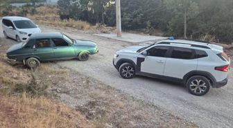 Tavas'ta eski kız arkadaşını silahla kaçıran şüpheli tutuklandı