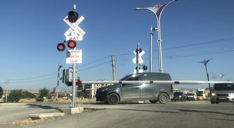 Elazığ'da Bariyer İhlali Kamerada